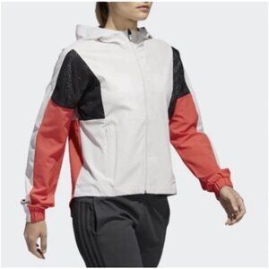 Adidas Colorblock ID Full Zip Hooded Wind Jacket XS
